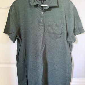 Banana Republic Forest Green Polo Shirt